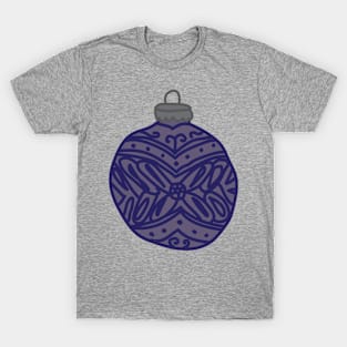 Purple Christmas Ornament T-Shirt